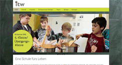 Desktop Screenshot of itw-oberstufe.ch