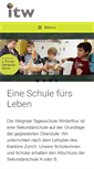 Mobile Screenshot of itw-oberstufe.ch