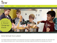 Tablet Screenshot of itw-oberstufe.ch